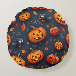 Halloween-Rundkissen Rundes Kissen