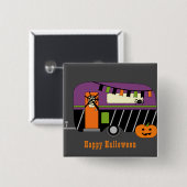 Halloween RV Camper Button (Vorne & Hinten)