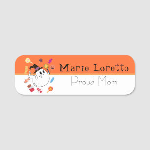 Halloween Safety Button oder Employee Magnetic Nam