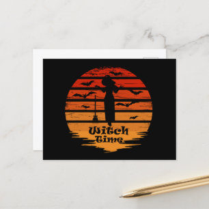 Halloween-Saison Feiertagspostkarte