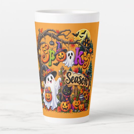 Halloween-Saison Milchtasse (Vorderseite)
