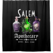 Halloween Salem Apothecary Potions Tonics Elixirs Duschvorhang (Vorderseite)