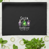 Halloween Salem Apothecary Potions Tonics Elixirs Geschirrtuch (Gefaltet)