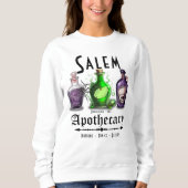 Halloween Salem Apothecary Potions Tonics Elixirs Sweatshirt (Vorderseite)