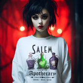 Halloween Salem Apothecary Potions Tonics Elixirs Sweatshirt