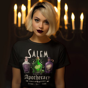 Halloween Salem Apotheke Tränke Tinkturen Elixiere T-Shirt