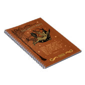 Halloween Samhain Fairy Owl Spider Web Notizblock (Rechte Seite)