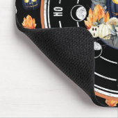 Halloween Samhain Pumpkin Crystals Pendulum Spirit Mousepad (Ecke)