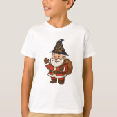 HALLOWEEN SANTA CLAUS TRICK ODER TREAT T - Shirt (Vorderseite)