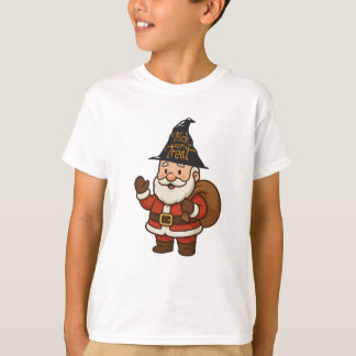 HALLOWEEN SANTA CLAUS TRICK ODER TREAT T - Shirt