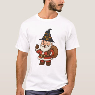 HALLOWEEN SANTA CLAUS TRICK ODER TREAT T - Shirt