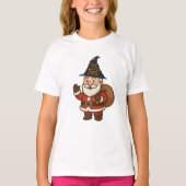 HALLOWEEN SANTA CLAUS TRICK ODER TREAT T - Shirt (Vorderseite)