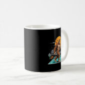 Halloween Sasquatch Ckleball Bigfoot Soky Moon Kaffeetasse (VorderseiteRechts)