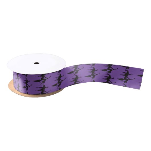 Halloween Satin Ribbon-Hexe Satinband (Spule)