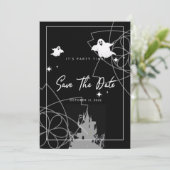 Halloween Save the Date (Stehend Vorderseite)
