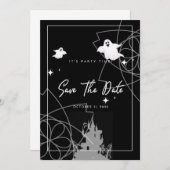 Halloween Save the Date (Vorne/Hinten)
