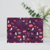 Halloween Save The Date (Stehend Vorderseite)