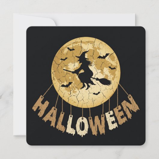 Halloween Save The Date (Vorderseite)