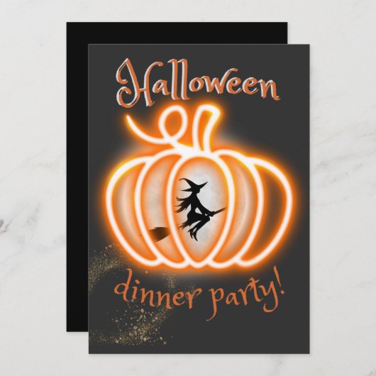 Halloween Save The Date (Vorne/Hinten)