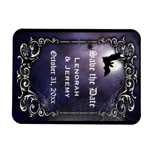 Halloween Save the Date Magnet (Horizontal)