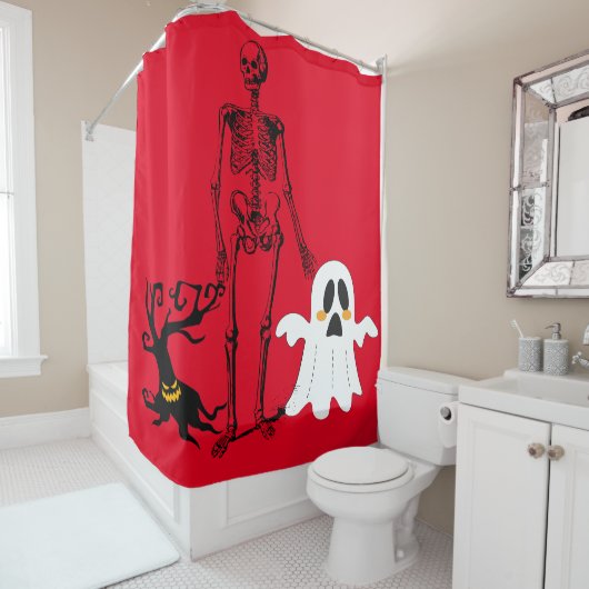 Halloween scare duschvorhang (Beispiel)