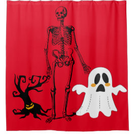 Halloween scare duschvorhang