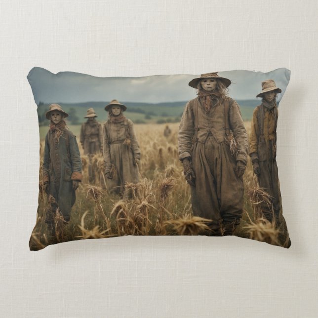 Halloween Scarecrow Accent Pillow Dekokissen (Vorderseite)