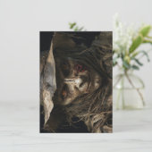 Halloween Scarecrow Grußkarte (Stehend Vorderseite)