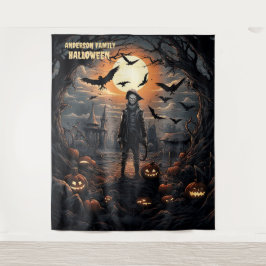 Halloween Scarecrow Hanging Wandteppich