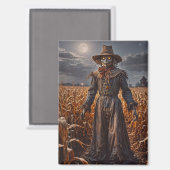Halloween Scarecrow Magnet (Vorderseite/Rückseite)