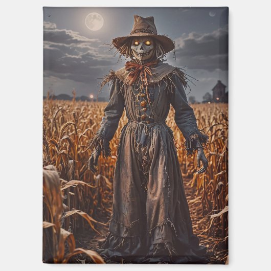 Halloween Scarecrow Magnet (Vorderseite)