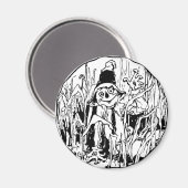Halloween Scarecrow Magnet (Vorderseite/Rückseite)