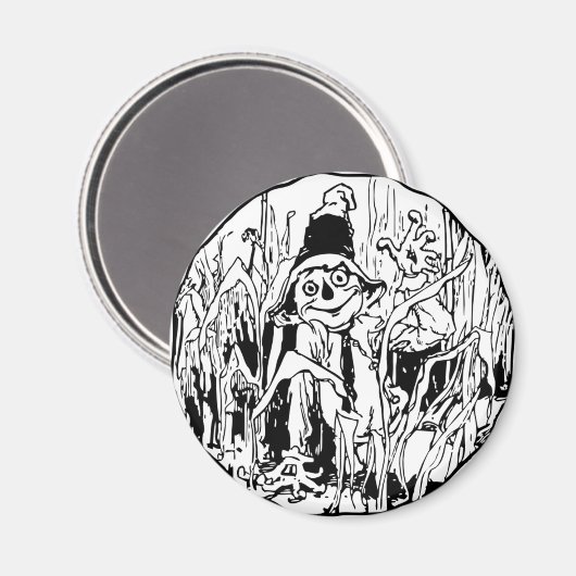 Halloween Scarecrow Magnet (Vorderseite/Rückseite)