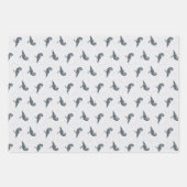 Halloween Scarecrow mit Pumpkin Geschenkpapier Set (Vorderseite)