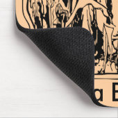 Halloween Scarecrow No Brain Mousepad (Ecke)