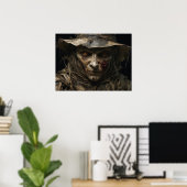 Halloween Scarecrow Poster (Heimbüro)