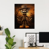 Halloween Scarecrow Poster (Heimbüro)