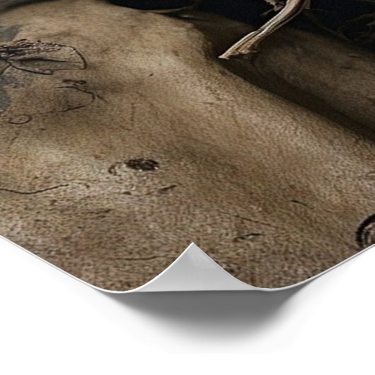 Halloween Scarecrow Poster (Ecke)