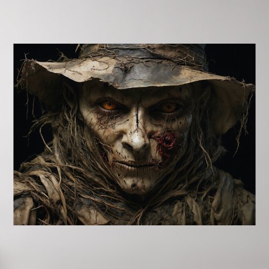 Halloween Scarecrow Poster (Vorne)