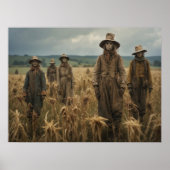 Halloween Scarecrow Poster (Vorne)