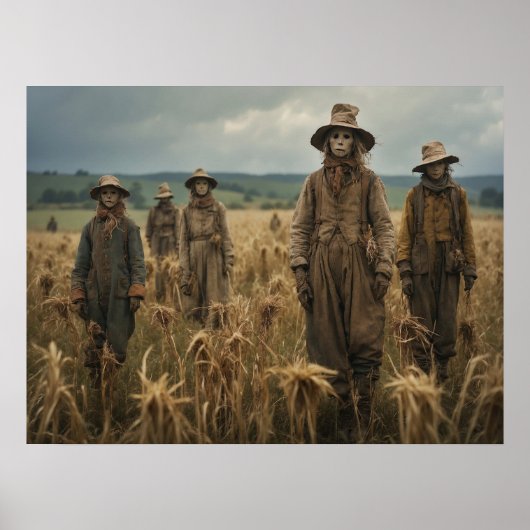 Halloween Scarecrow Poster (Vorne)