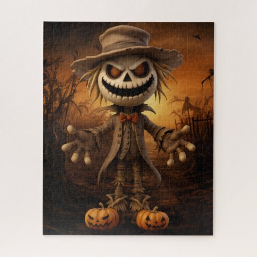 Halloween Scarecrow Puzzle (Vertikal)