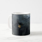Halloween Scarecrow Spooky Beängstigend Spuk Oktob Kaffeetasse (Vorderseite Links)