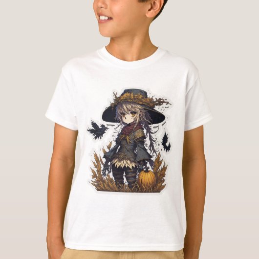 Halloween Scarecrow T-Shirt (Vorderseite)