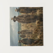 Halloween Scarecrow Tapestry Wandteppich (Vorderseite)