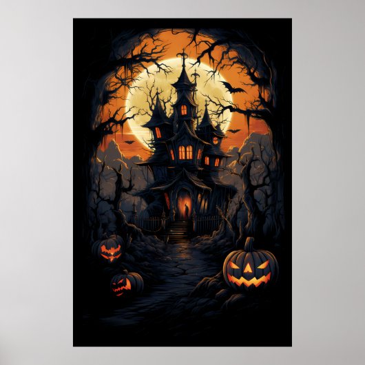 Halloween Scarecrow's Haunting Castle Poster (Vorne)