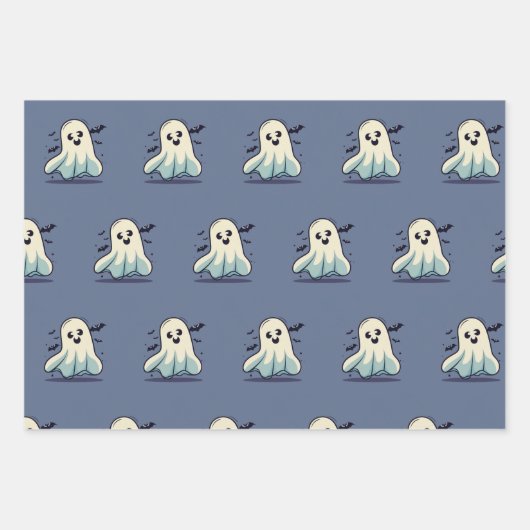 Halloween Scarecrows, Kitty Witch, Fall Harvest, Geschenkpapier Set (Vorderseite 3)