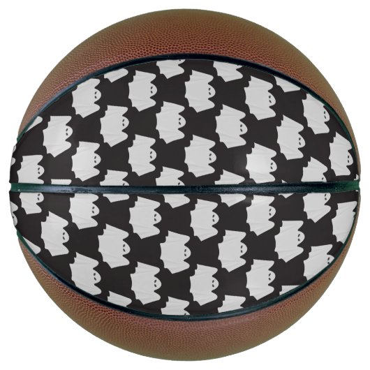 Halloween, Scary Ghost, Trick Or Treat, Boo Basketball (Vorderseite)