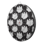 Halloween, Scary Ghost, Trick Or Treat, Boo Dartscheibe (Vorderseite rechts)