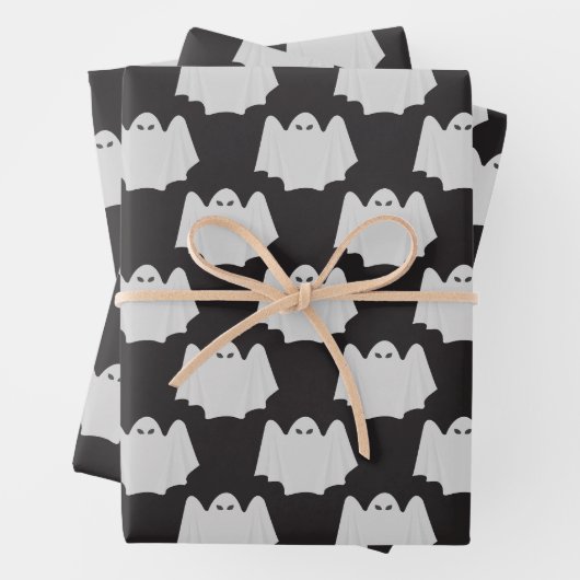 Halloween, Scary Ghost, Trick Or Treat, Boo Geschenkpapier Set (Beispiel)